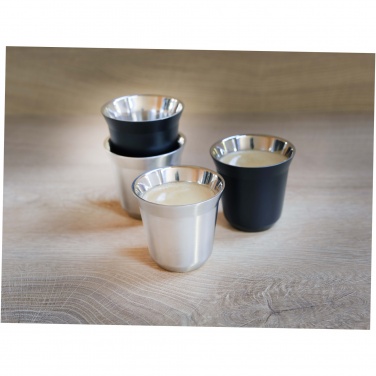 Logotrade advertising product picture of: Duo 80 ml RCS certified stainless steel espresso cup set 