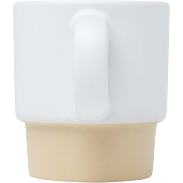 Logo trade advertising products picture of: Olympia 130 ml stackable expresso cup with clay bottom