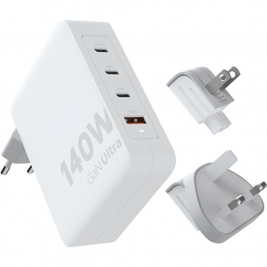 Logotrade promotional item picture of: Xtorm XVC2140 GaN Ultra 140W travel charger with 240W USB-C PD cable