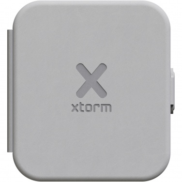 Logotrade advertising products photo of: Xtorm XWF21 15W foldable 2-in-1 wireless travel charger
