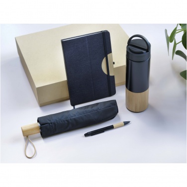 Logotrade promotional giveaways photo of: Carmen A5 hard cover notebook and ballpoint pen gift set