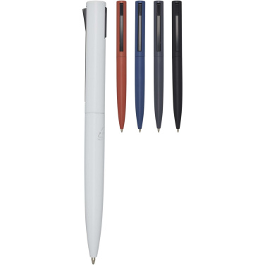Logo trade promotional merchandise photo of: Juana recycled aluminium ballpoint pen