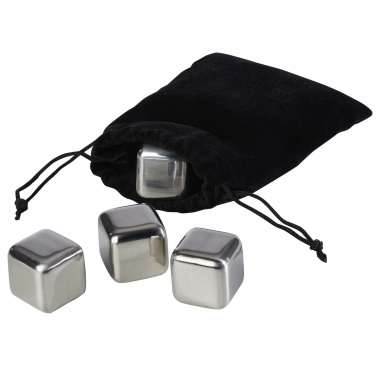 Logo trade corporate gifts picture of: Froz stainless steel ice cubes set