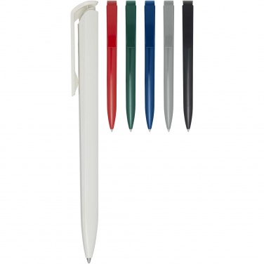 Logo trade promotional products picture of: Lucia recycled plastic ballpoint pen