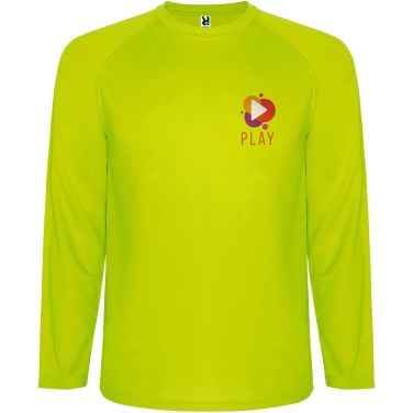 Logo trade advertising products picture of: Montecarlo long sleeve men's sports t-shirt