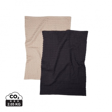 Logo trade promotional items image of: VINGA Cromer waffle kitchen towel, 2 pcs