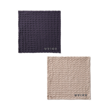 Logo trade promotional giveaways image of: VINGA Cromer waffle dish cloth, 2 pcs