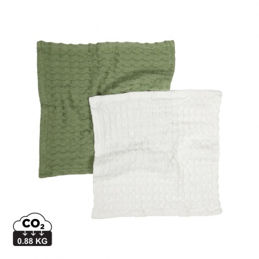 Logo trade promotional merchandise photo of: VINGA Cromer waffle dish cloth, 2 pcs