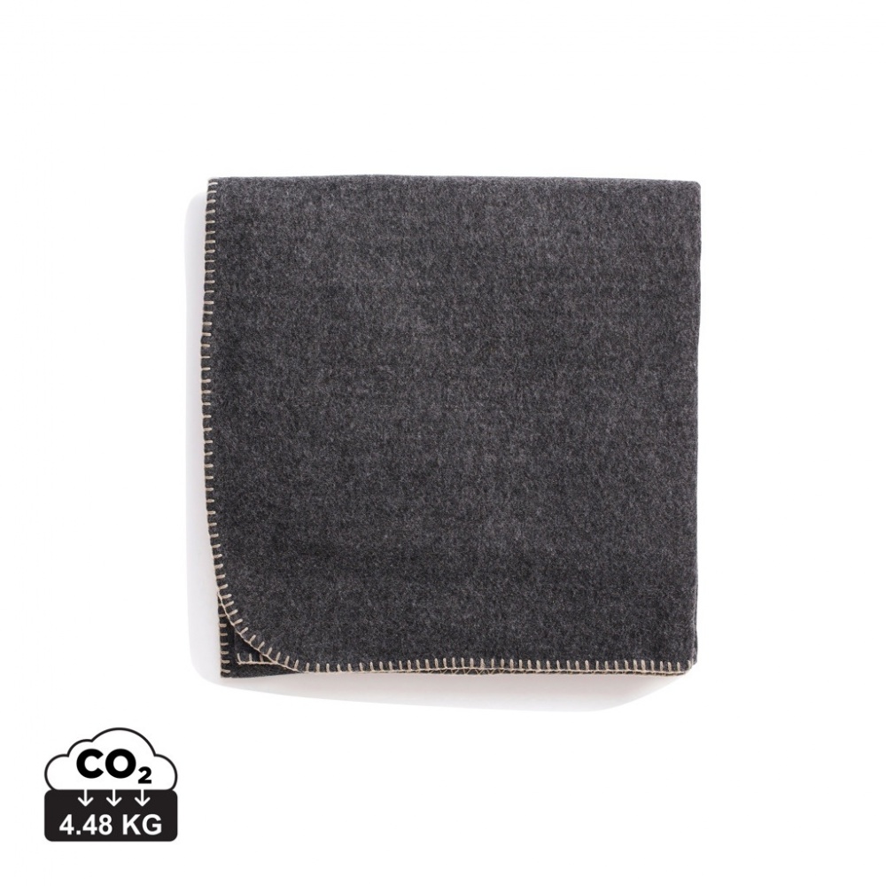 Logo trade promotional product photo of: VINGA Bilton recycled blanket