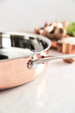 Logo trade corporate gifts picture of: VINGA Baron copper sauté pan