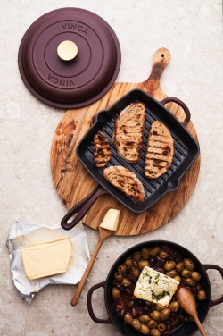 Logo trade promotional giveaways picture of: VINGA Monte enamelled grill pan