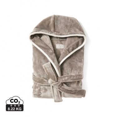 Logotrade business gift image of: VINGA Louis luxury plush RPET robe size L-XL