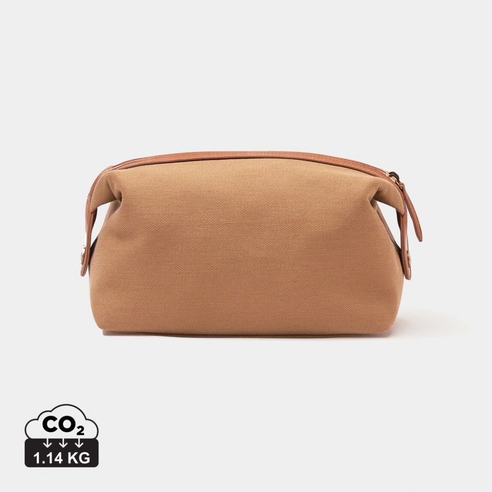Logotrade promotional product image of: VINGA Sloane toiletry bag RCS recycled polyester