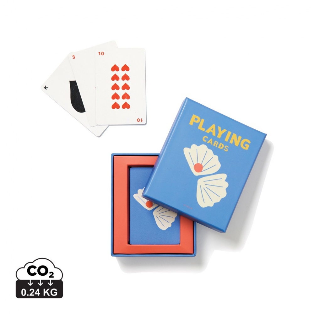 Logo trade promotional merchandise picture of: VINGA Playing cards coffee table edt.