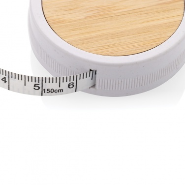 Logotrade corporate gifts photo of: RCS recycled plastic & bamboo tailor tape