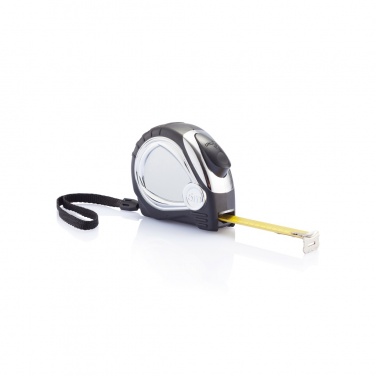 Logotrade business gift image of: Chrome plated auto stop tape measure