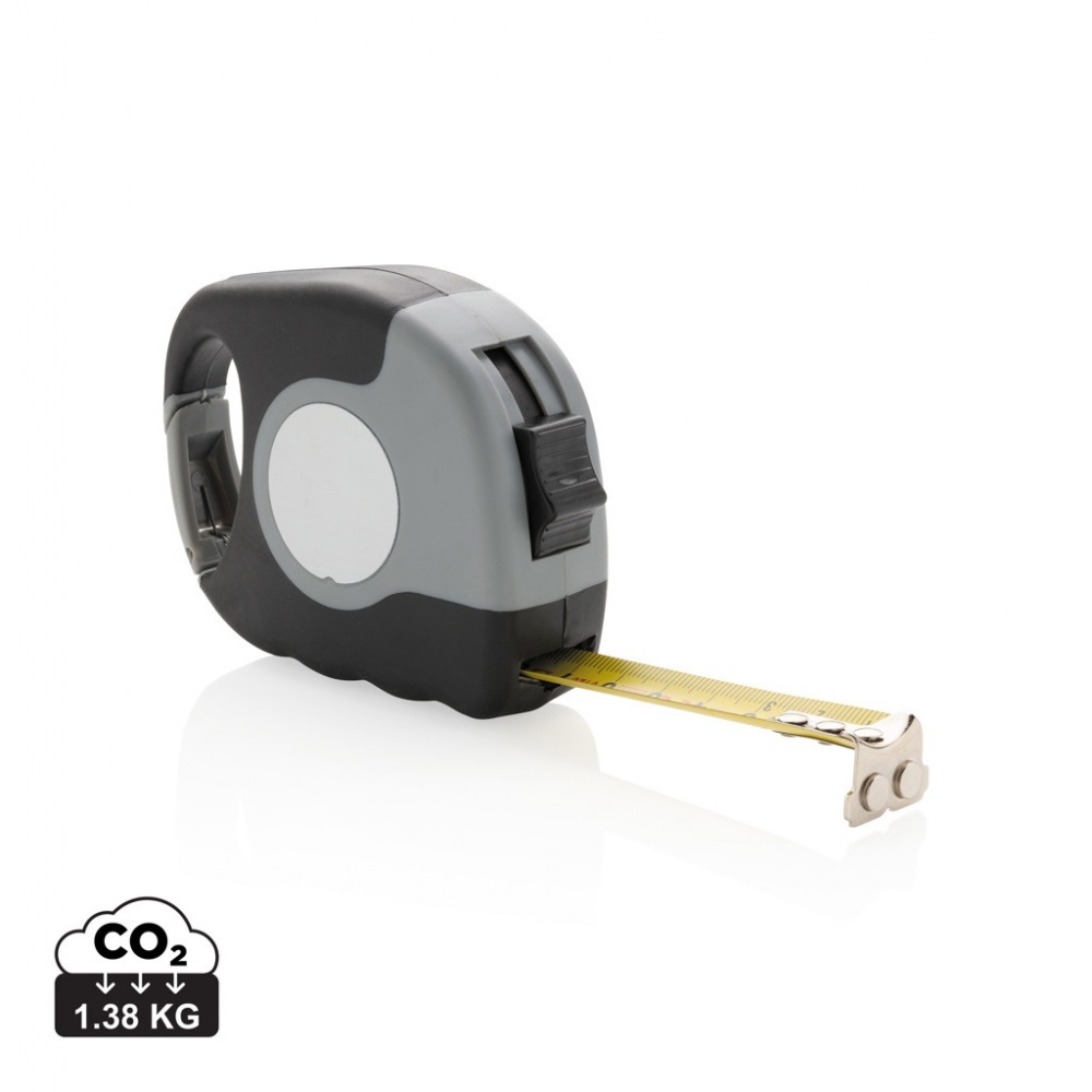 Logo trade promotional gift photo of: Measuring tape with carabiner
