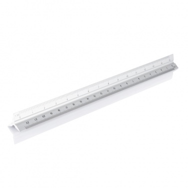 Logotrade promotional products photo of: Aluminium triangle rule - 30cm