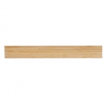 Logotrade business gift image of: Timberson extra thick 30cm double sided bamboo ruler