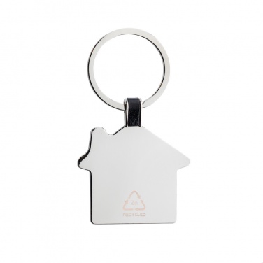 Logotrade promotional giveaway image of: RCS recycled zinc alloy house keyring