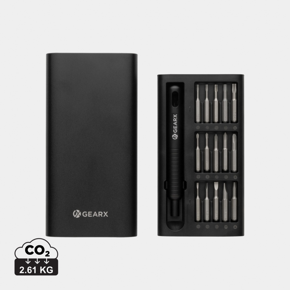 Logotrade corporate gift picture of: Gear X 31 in 1 precision screwdriver set