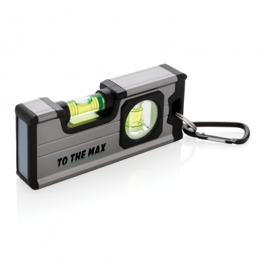 Logo trade promotional giveaway photo of: Magnetic level ruler medium