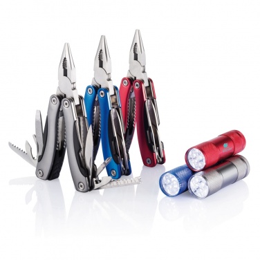 Logotrade promotional giveaway image of: Multitool and torch set