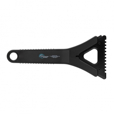 Logotrade promotional giveaway image of: Polard RCS certified recycled plastic 3-in-1 ice scraper