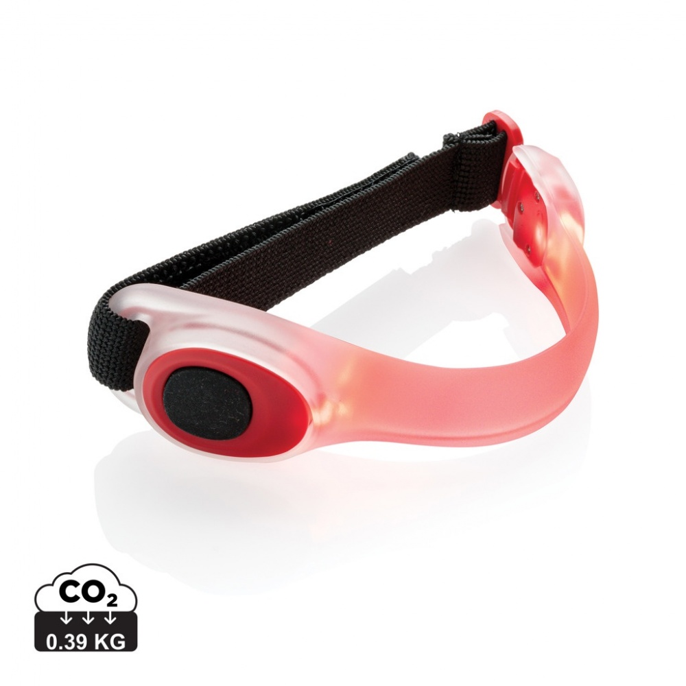 Logo trade promotional merchandise image of: Safety led strap