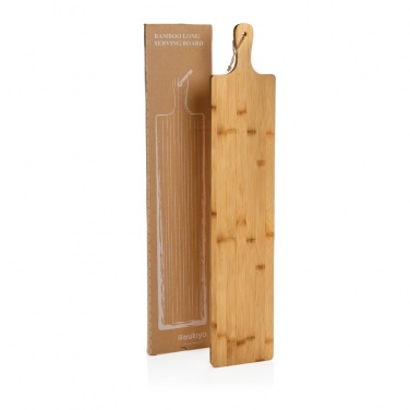 Logo trade promotional gift photo of: Ukiyo bamboo large serving board