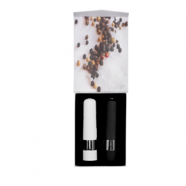 Logotrade promotional merchandise photo of: Electric pepper and salt mill set
