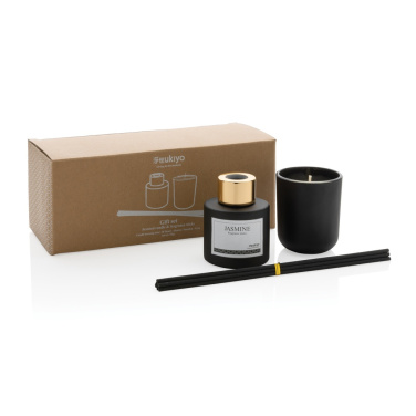 Logotrade promotional gift picture of: Ukiyo candle and fragrance sticks gift set