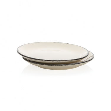 Logo trade promotional merchandise image of: Ukiyo dinner plate set of 2