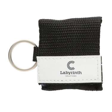Logotrade promotional giveaway image of: Keychain CPR mask