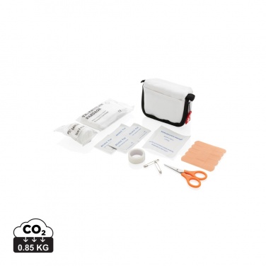 Logotrade promotional item picture of: First aid set in pouch