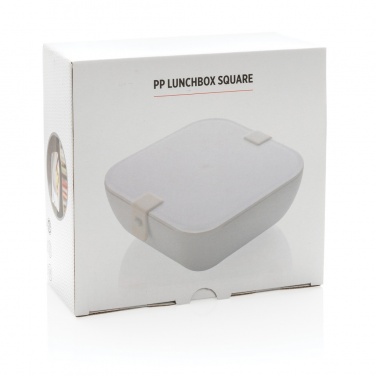 Logo trade promotional items image of: PP lunchbox square
