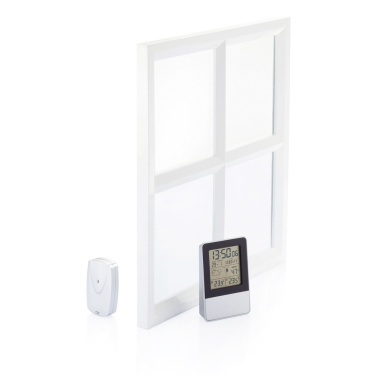 Logo trade business gift photo of: Indoor/outdoor weather station