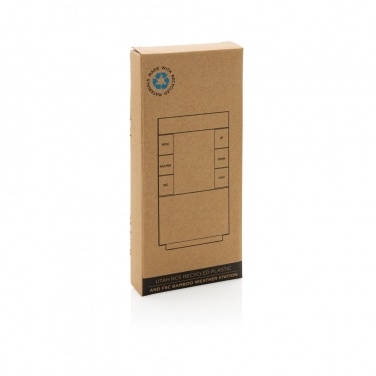 Logotrade business gifts photo of: Utah RCS rplastic and bamboo weather station