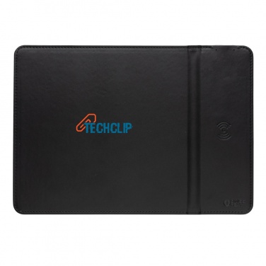 Logotrade promotional merchandise photo of: Swiss Peak RCS recycled PU 10W wireless charging mousepad