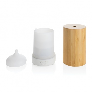 Logotrade advertising product picture of: RCS recycled plastic and bamboo aroma diffuser