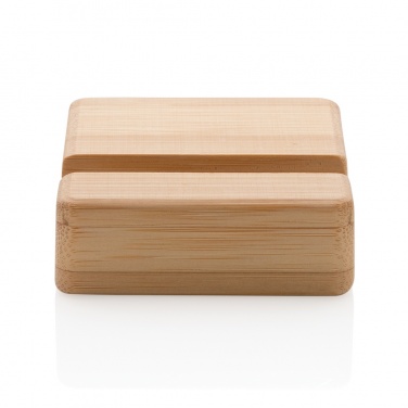 Logo trade business gift photo of: Bamboo phone stand XD