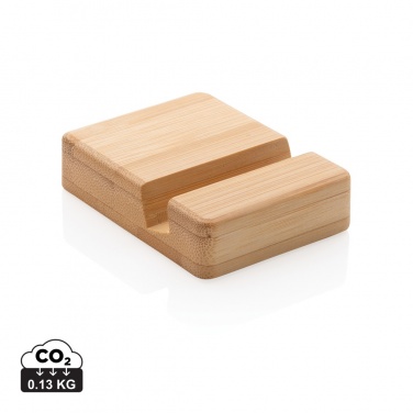 Logotrade promotional merchandise picture of: Bamboo phone stand XD