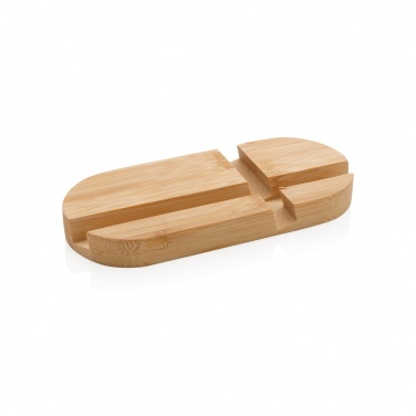 Logotrade promotional item image of: Bamboo tablet and phone holder