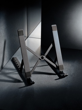 Logotrade promotional item image of: Terra RCS recycled aluminium universal laptop/tablet stand