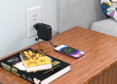 Logotrade promotional merchandise image of: Urban Vitamin Saratoga 5 in 1 universal charger