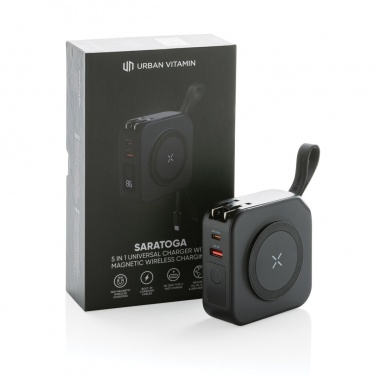 Logotrade promotional giveaways photo of: Urban Vitamin Saratoga 5 in 1 universal charger