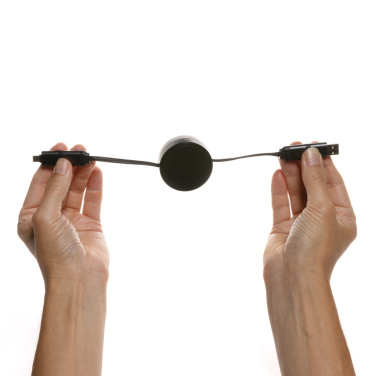 Logo trade promotional giveaways picture of: Terra RCS recycled aluminium retractable 6 in 1 cable