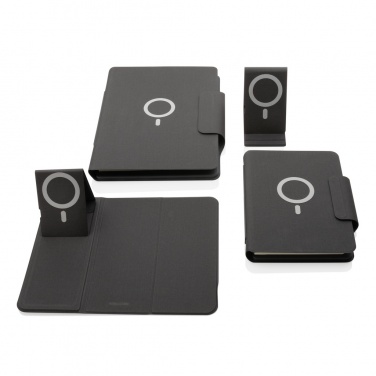 Logo trade promotional products picture of: Artic Magnetic 10W wireless charging phonestand