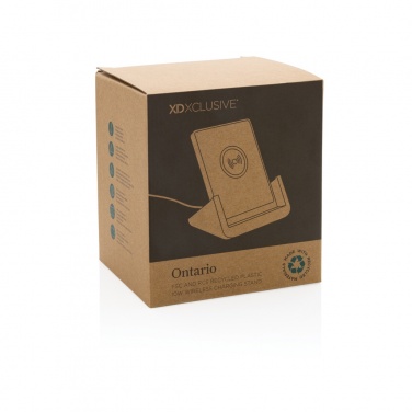 Logotrade advertising products photo of: Ontario  RCS recycled plastic 10W stand