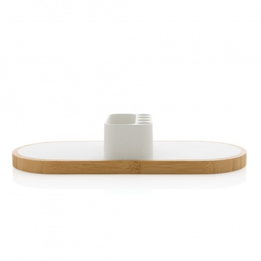 Logo trade advertising products picture of: Ontario RCS rplastic 10W dual wireless